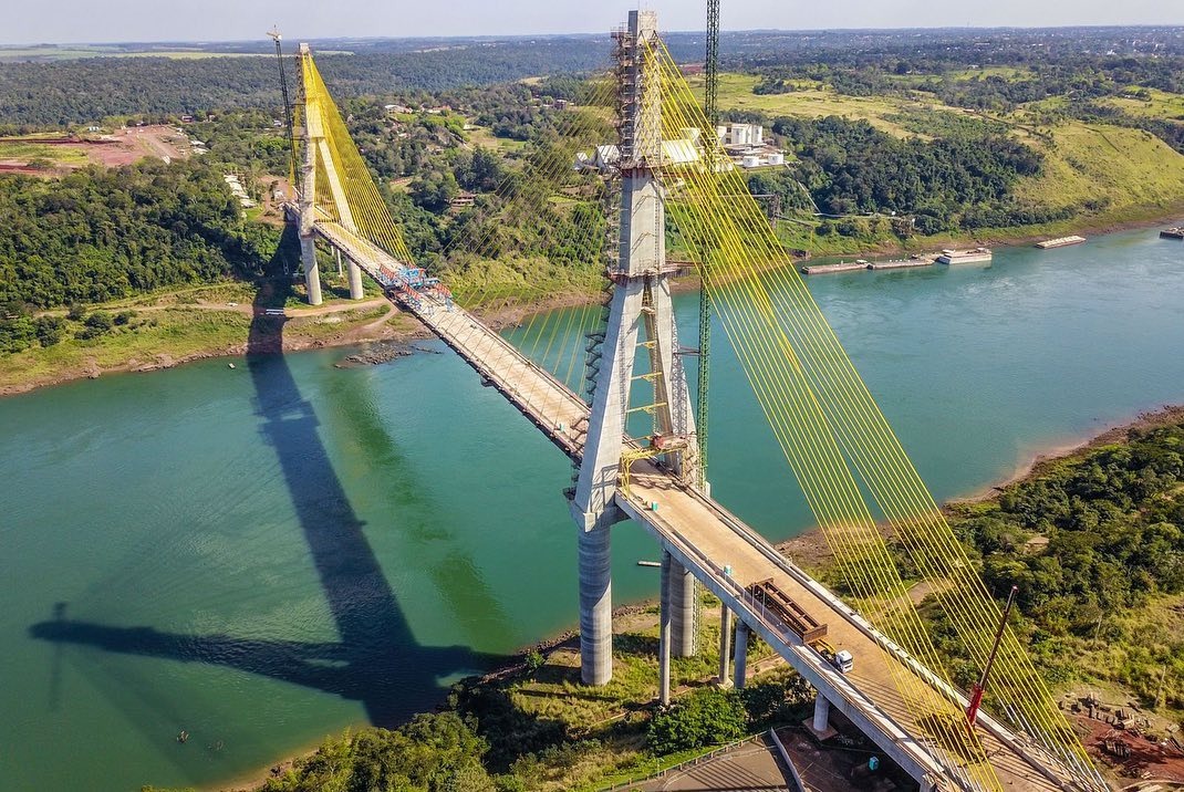 Puente de la Integración: Brasil y Paraguay inauguran una obra estratégica para el comercio regional