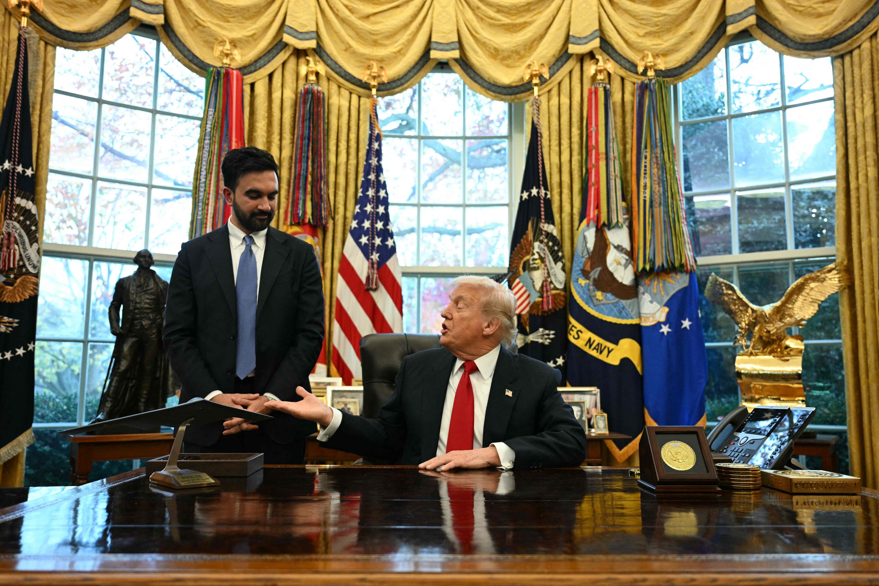El polémico momento que definió el encuentro Trump–Mamdani en la Casa Blanca